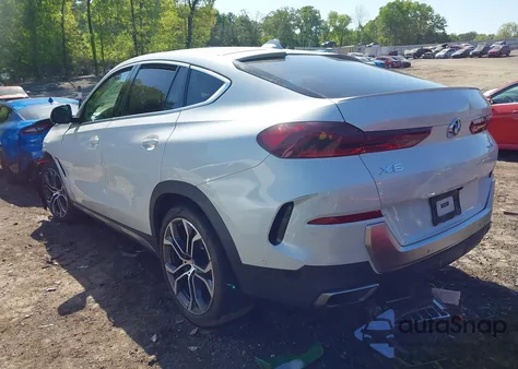 2020 BMW X6 Sdrive40I z USA, uszkodzony, nr VIN 5UXCY4C00L9D63232